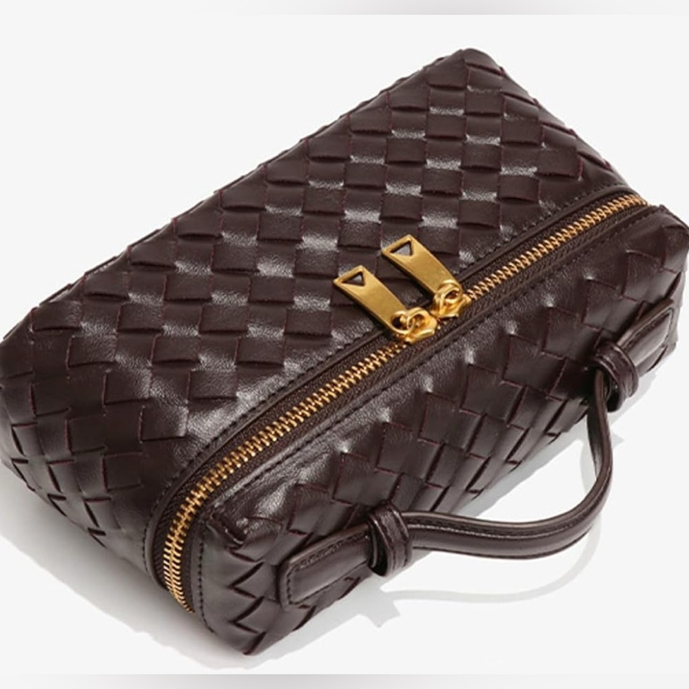 Woven Lettering Crossbody Women Bag - Picture 3 of 5